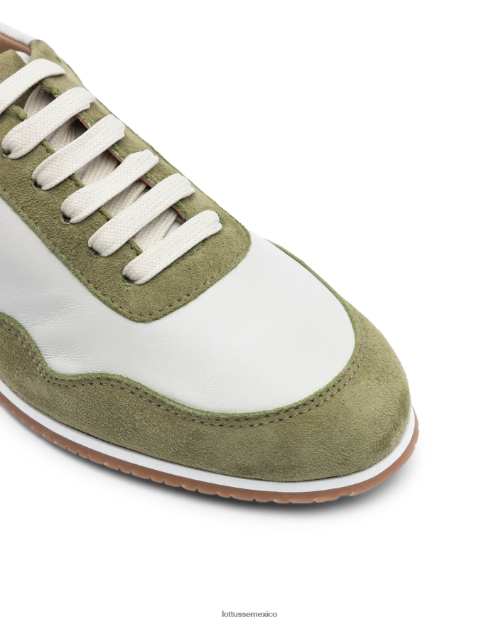 verde oliva Lottusse mujer zapatillas mancor de gamuza PNBVJ0300